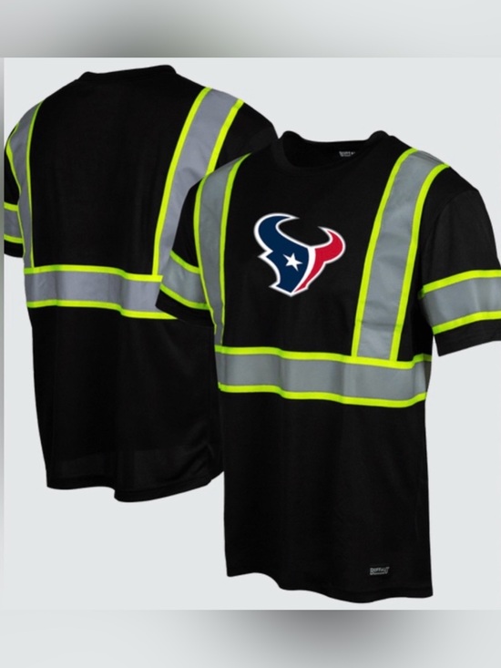 Buffalo David Bitton Other - NWT [Buffalo Outdoors] x NFL Houston Texans Safety Short Sleeve Shirt Men’s L